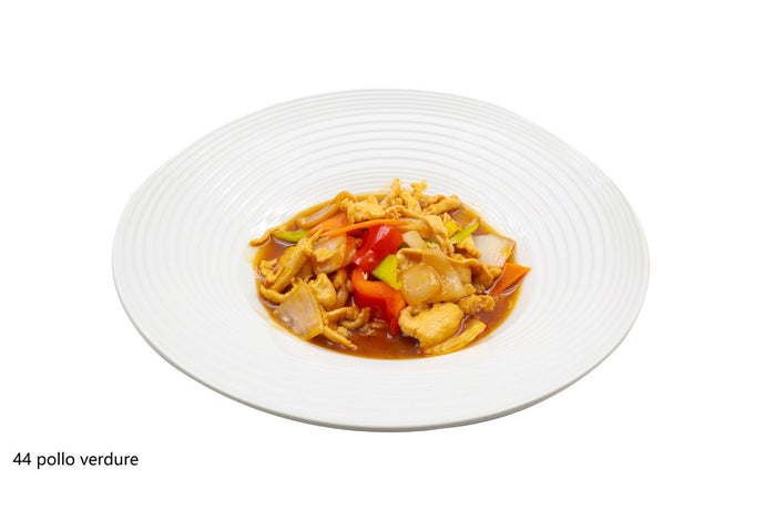 Pollo con verdure